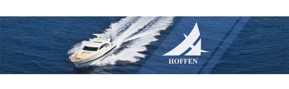 Hoffen Telescopic 4 Step Ladder Stainless Steel Telescoping Extendable Boat Ladder 900 Pound Capacity for Marine Yacht / Swimming Pool - Hoffen Marine