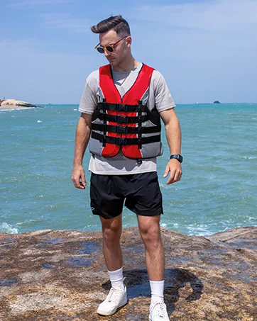 Leader Accessories Adult Universal USCG Approved Vest Black X-Large - product information 6