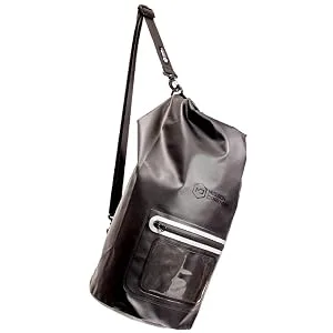 Mission Darkness Dry Shield Faraday Tote 15L // Waterproof Dry Bag for Electronic Device Security & Transport // Signal Blocking, Anti-Tracking, EMP Shield, Data Privacy for Phones, Tablets, Laptops - mission darkness dry shield faraday tote bag 15-liter anti-hacking anti-spying data security