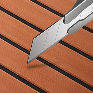 Zeeos EVA Foam Teak Floor Decking Sheet (94.5''x36'') Teak Black - product information 5