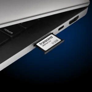 Transcend 1TB JDL330 JetDrive Lite 330 Expansion Card for MacBook Pro 2021 TS1TJDL330 Grey 1TB Expansion Card - Expand in a Flash
