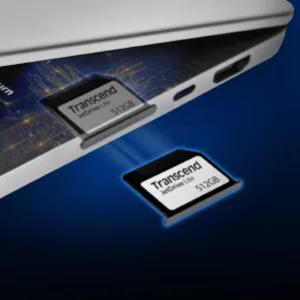 Transcend 1TB JDL330 JetDrive Lite 330 Expansion Card for MacBook Pro 2021 TS1TJDL330 Grey 1TB Expansion Card - Sleek and Seamless Design