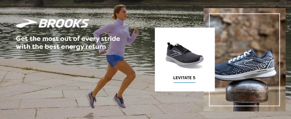 Brooks Women's Levitate 5 Neutral Running Shoe 8.5 Grey/Peacoat/Blue Light - brooks