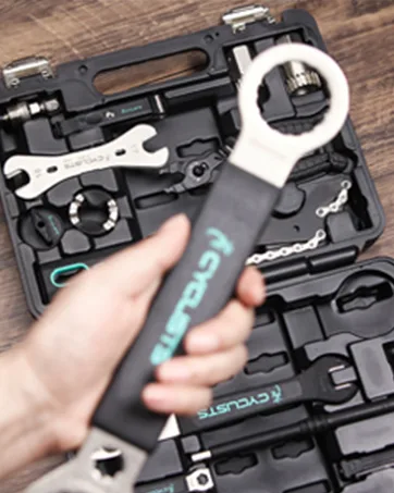 23 Piece Bike Tool Kit - Bicycle Repair Tool Box Compatible - Mountain/Road Bike Maintenance Tool Set with Storage Case Black - bike tool kit