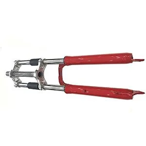 DONSP1986 Bike Suspension Fork 26" and 1 1/8" Headset Combo,Disc Brake,Red,Bike Fork/Bicycle Forks - product information 2