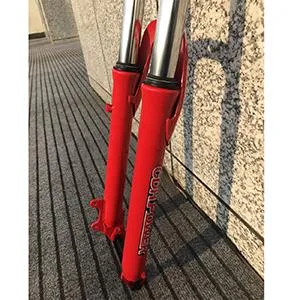 DONSP1986 Bike Suspension Fork 26" and 1 1/8" Headset Combo,Disc Brake,Red,Bike Fork/Bicycle Forks - product information 5