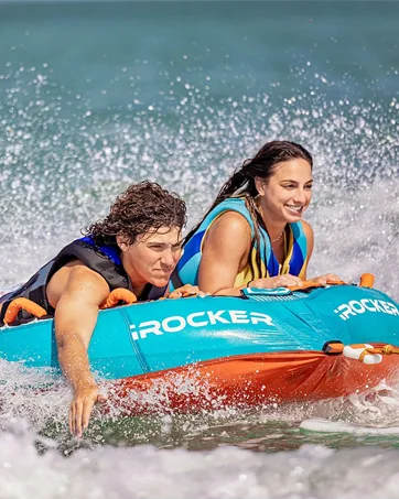 iROCKER Paddle Board Kayak Seat with Detachable Storage Bag - Cushioned backrest to Provide Support During Paddling - towable inflatables