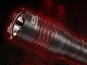 Nitecore P23i Tactical Flashlight, 3000 Lumen USB-C Rechargeable Long Throw Super Bright with Lumentac Organizer - p23i atr