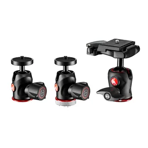 Manfrotto Compact Ball Head 494, Fluid Ball Head for Camera Tripod, Camera Stabilizer, Photography Equipment, for Content Creation, Photography - tripod, heads