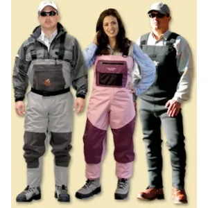 Caddis Men's Green Neoprene Stocking Foot Wader Medium - product information 3