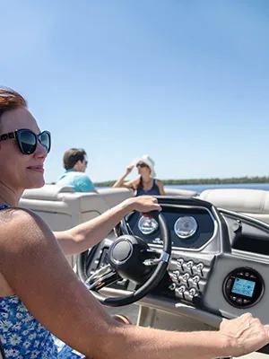 Herdio 4 Inches Mp3 USB AM FM Compatible Weather-Proof Marine & UTV Gauge Stereo Radio Receiver Compatible with Bluetooth Built-in Amplifier-Black - product information 8