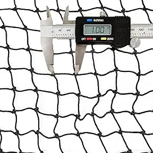 Just For Nets Nylon Golf High Impact Net, Black 10 x 10 - JFN #18 1