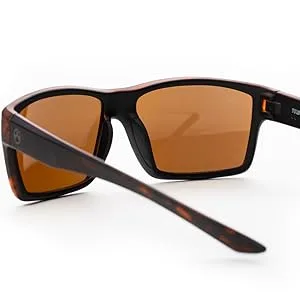 Magpul Radius Sunglasses Tactical Ballistic Military Eyewear Shooting Glasses for Men Black Frame Gray Lens with Silver Mirror (Polarized) - Comfortable and Functional