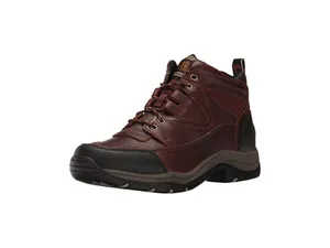 Ariat Men's Terrain Leather Outdoor Hiking Boots 10 Distressed Brown - boot