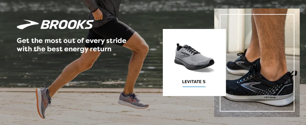 Brooks Men's Levitate 5 Neutral Running Shoe Black/Ebony/Grey 11 - brooks