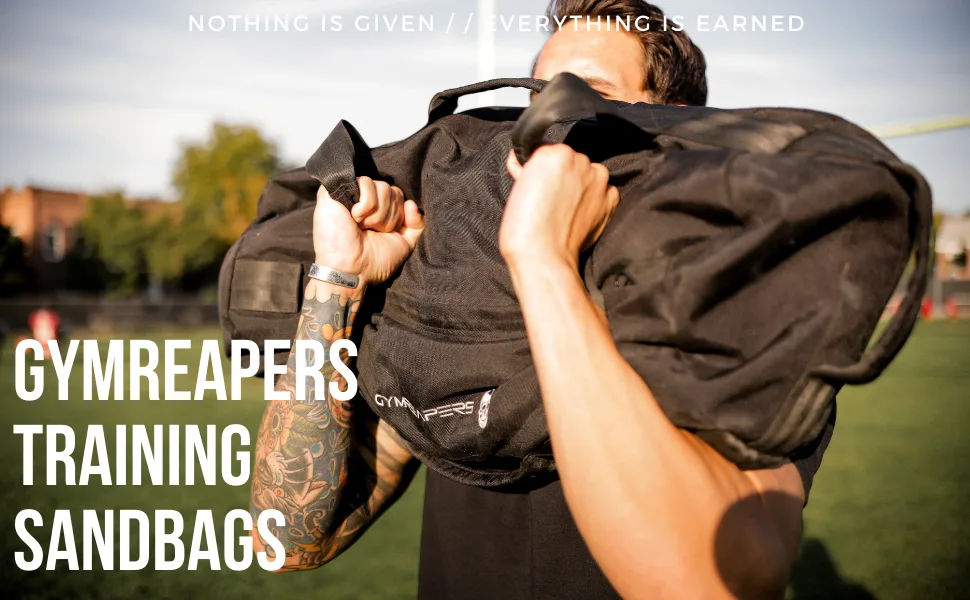 Gymreapers Strength Training Sandbags - Heavy Duty Workout Equipment for Home Training, Cross Training, Military Conditioning & Exercises OD Green 50-125 lbs - GYMREAPERS TRAINING SANDBAGS