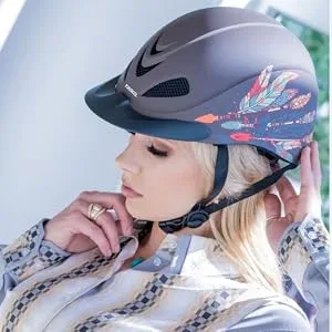 TROXEL Rebel Helmet Turquoise Rose Extra Large (7 3/8 - 7 3/4) - Hemo