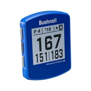 Bushnell Phantom 2 GPS Rangefinder with BITE Magnetic Mount and GreenView with Wearable4U Ultimate 3 Golf Tools Bundle Blue+Lens Cloth - phantom 2