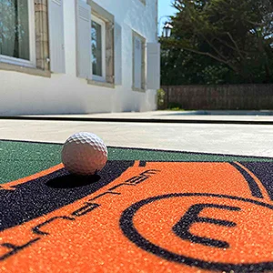 WELLPUTT - Golf Putting Training Mat - 10ft First - Wellputt