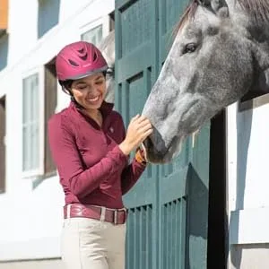 TROXEL Performance Headgear Troxel Intrepid Indigo Riding Helmet Large Black - Horse Helmet