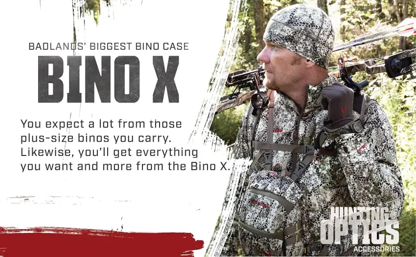 Badlands Bino X Binocular and Rangefinder Case with Harness, Hydration Compatible Approach - Badlands Bino