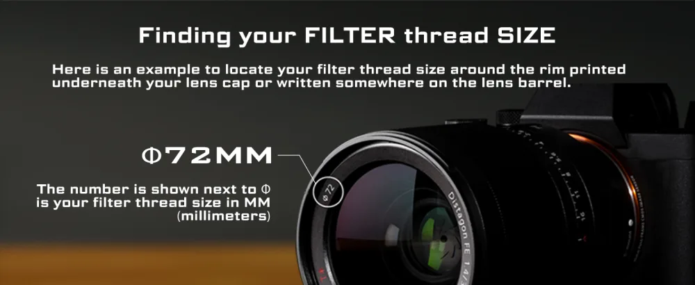 Freewell 77mm Threaded Hard Stop Variable ND Filter Standard Day 2 to 5 Stop 77mm 2-5 stop - product information 10