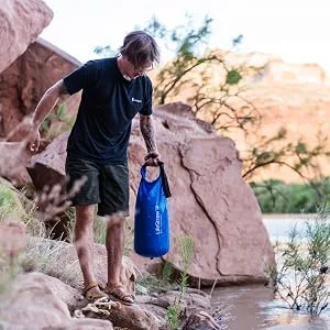 LifeStraw Mission High-Volume Gravity-Fed Water Purifier, 12 L (LSM12) - camping