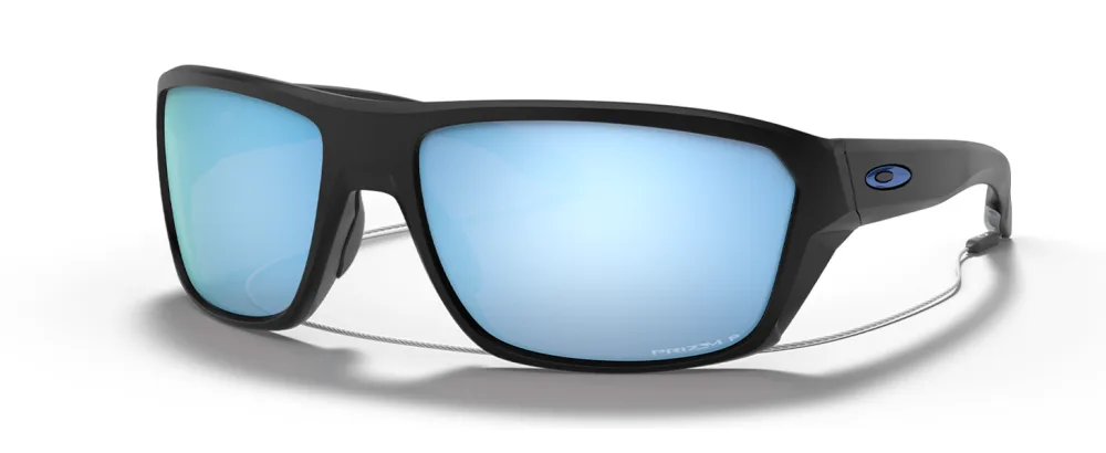 Oakley Men's OO9416 Split Shot Rectangular Sunglasses Matte Black Camo/Prizm Deep H2o Polarized 64 Millimeters - Oakley Split Shot