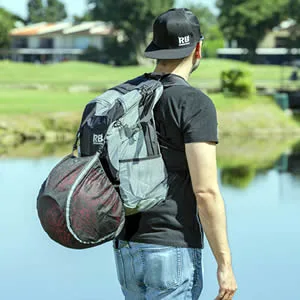 Riderbag Reflective Backpack that keeps you safe day and night, Motorcycle Riding backpack, Bike Commuter backpack with Waterproof rain cover. Backpack for men Black - backpack for men hiking, backpack travel, skiing backpack, helmet backpack, womans backpack