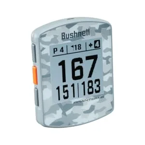 Bushnell Phantom 2 GPS Rangefinder with BITE Magnetic Mount and GreenView with Wearable4U Ultimate 3 Golf Tools Bundle Gray Camo+Lens Cloth - product information 19