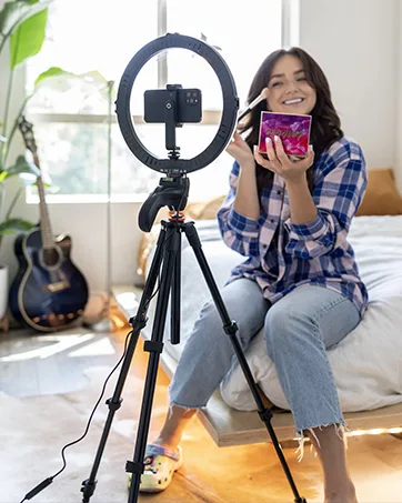 Joby Gorillapod 3K Pro Rig, Includes Stand, BallHead with QR Plate & 2 Arms, 6.Lb Load Capacity, Black/Charcoal/Red - joby COMPACT