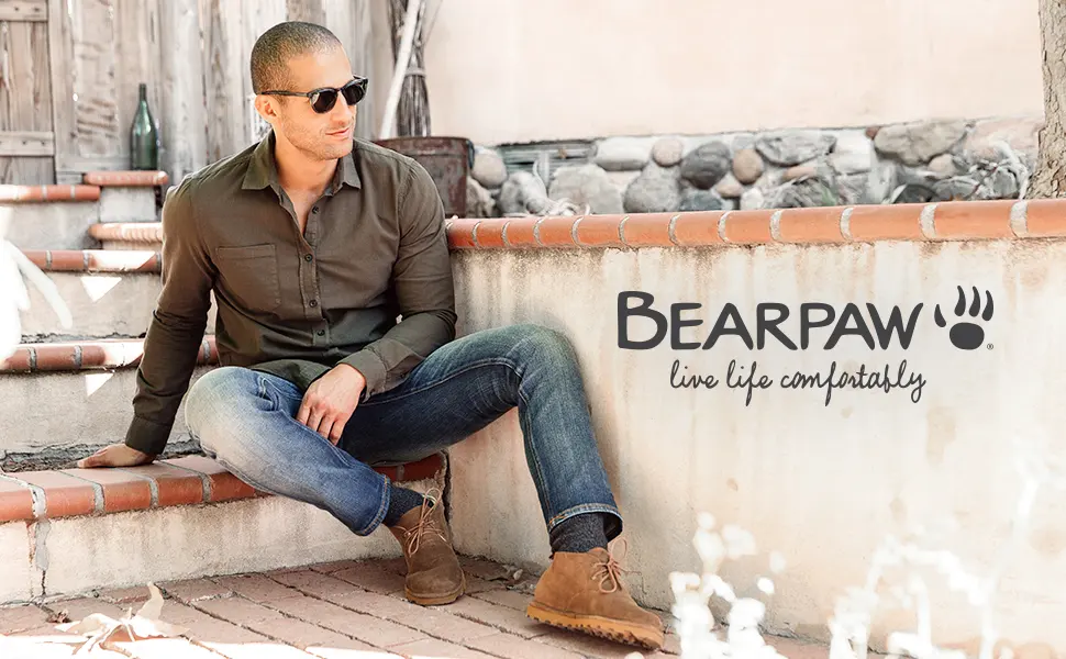 BEARPAW Men's Brady Multiple Colors | Men's Fashion Boot | Men's Slip On Boot | Comfortable Winter Boot 11 Wide Black - product information 3