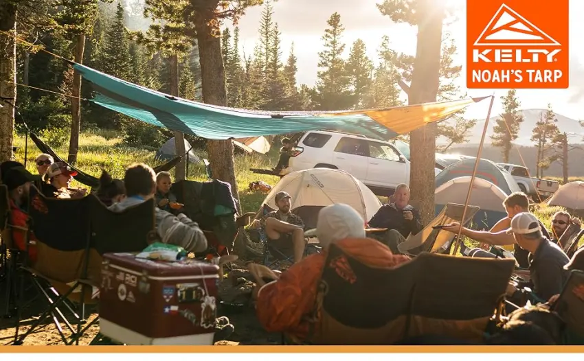 Kelty Noah's Tarp 16 ft - 2020 Update | Sun Shelter Rainfly for