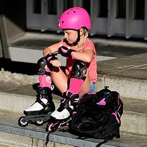 Bladerunner by Rollerblade Phoenix Girls Adjustable Fitness Inline Skate 2 - Kids protective gear, kids skate pads, rollerblading pads for kids