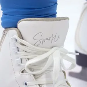 Riedell Skates - Sparkle - Recreational Soft Beginner Figure Ice Skates | Snow Snow 2 JR - Sparkle