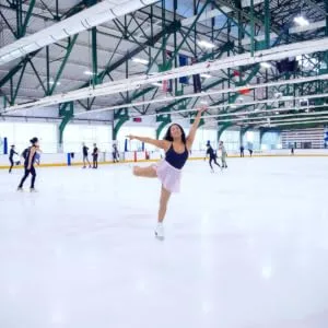 Riedell Skates - Sparkle - Recreational Soft Beginner Figure Ice Skates | Snow Snow 2 JR - Sparkle4