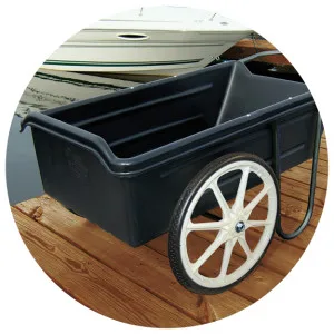 Taylor Made Products Dock Pro Inflatable Dock Boat Wheels, Straight or Corner Mount 9 inch diameter Corner Mount - unspecified