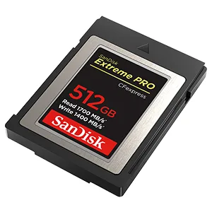 SanDisk 128GB Extreme PRO CFexpress Card Type B - SDCFE-128G-GN4NN 128GB Card Only - hero