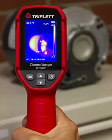 Triplett LT65 Digital Illuminance/Light Meter up to 400,000 Lux / 40,000 Fc Standard LT65 - triplett electrical