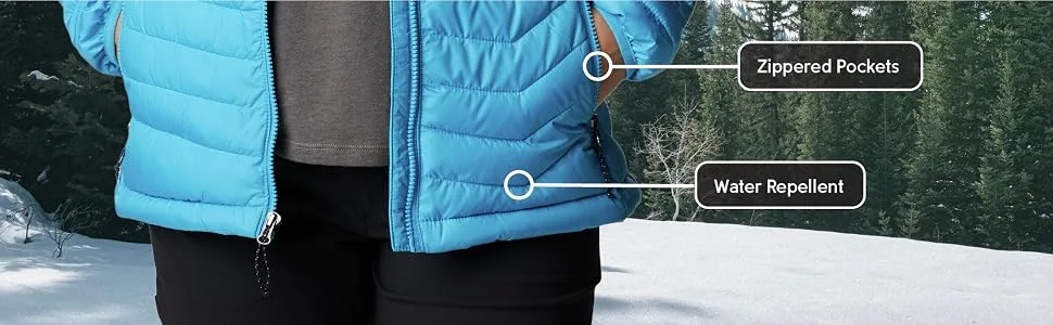 Columbia Women's Powder Lite Jacket Black Medium - Women