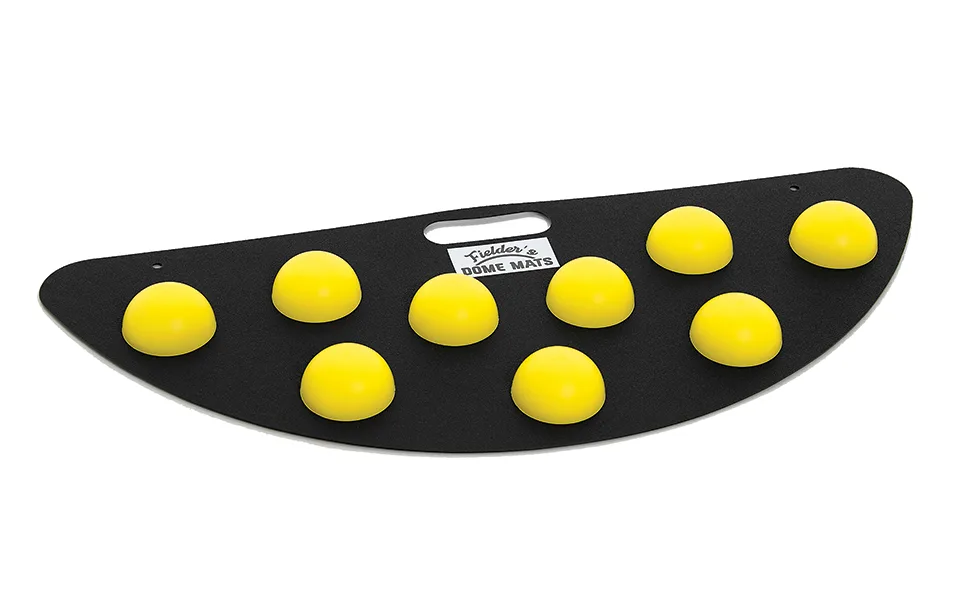 Fielder's Dome Mat - Baseball and Softball Practice Training Equipment for Improved Fielding, Catching, Agility, Hand-Eye Coordination, Focus and Reaction Sports Speed Skills Development. - FDM Image