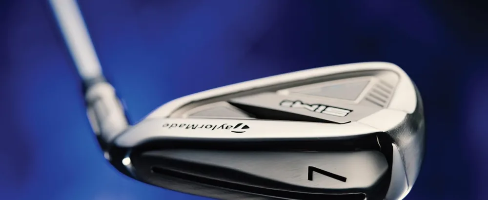 TaylorMade SiM 2 Max Wedge Mens Right Graphite Stiff 49.0 Degrees - 7 iron sim 2 max