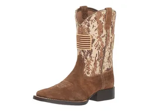 ARIAT girls Devon Iv Paddock (Little Kid/Big Kid) 13 Big Kid Light Brown - patriot boot