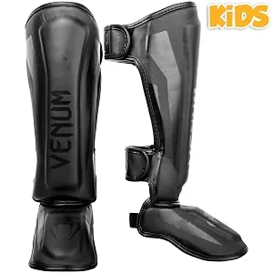 Venum Kids Elite Shinguards Neo Pink Medium: 6-8 Years - Shinguard