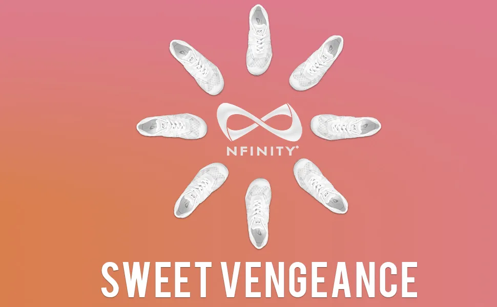 Nfinity Vengeance Cheer Shoe - Women & Youth Competition Cheerleading Gear 8 White - product information 4