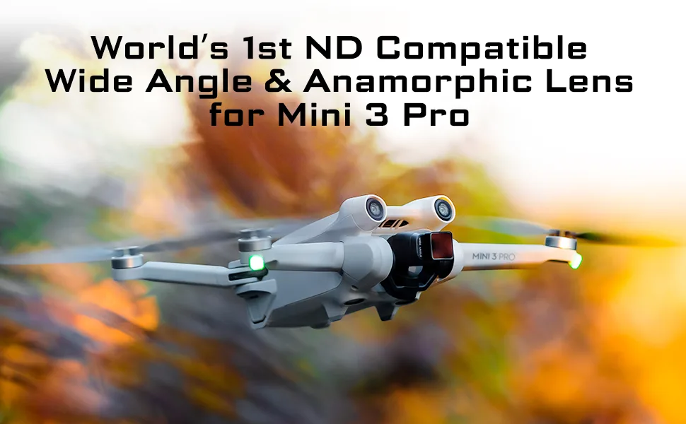 Freewell ND Compatible Wide Angle, Anamorphic Lens for Mini 3 Pro - product information 9