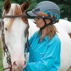 Troxel Dakota Horseback Riding Helmet Medium (7 - 7 1/4) Brown - Troxel Helmet