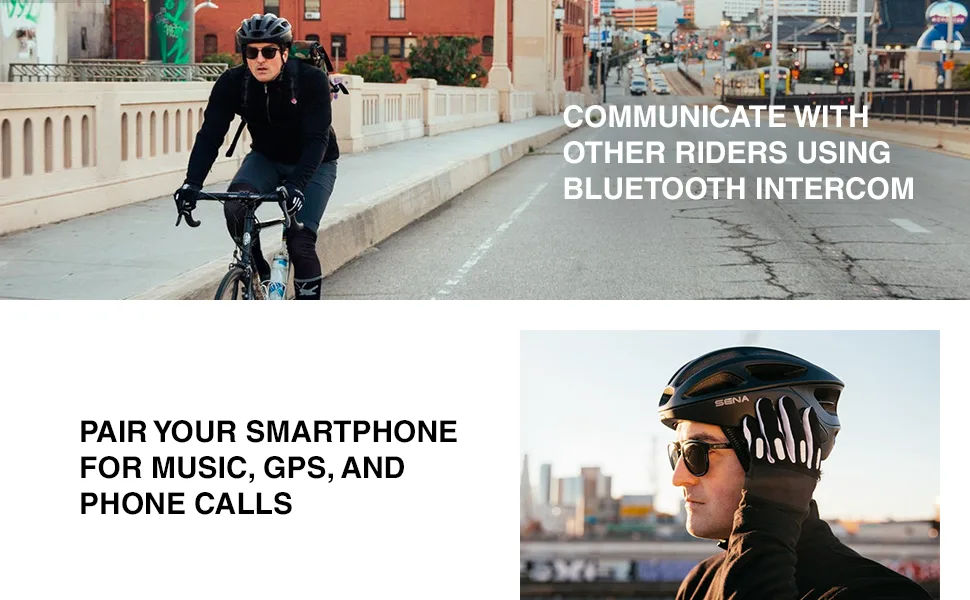 Sena R1 / R1 EVO Smart Communications Bluetooth Cycling Helmet (2022) R1 (2022) Matte White Large - sena r1 bluetooth communications cycling helmet