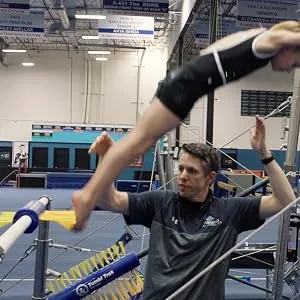Tumbl Trak Porcupine Horizontal Bar Pad, Gymnastics Skill Training Accessory - Designed by Coach