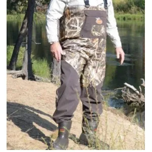Caddis Men's Attractive 2-Tone Tauped Deluxe Breathable Stocking Foot Wader(DOES NOT INCLUDE BOOTS) X-Large - product information 1